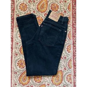 Vintage Levi’s Black High Rise 550 Jeans